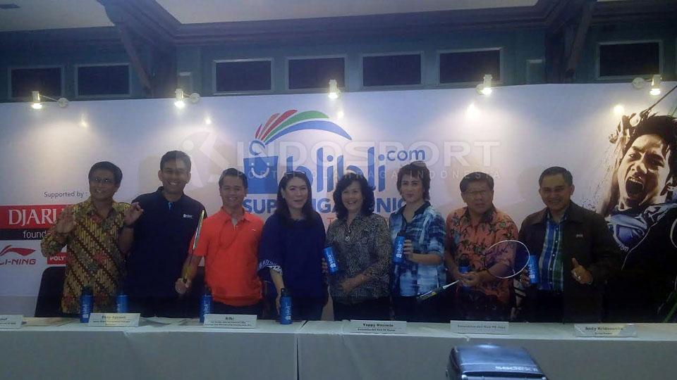 Konferensi pers Superliga Junior 2016. - INDOSPORT